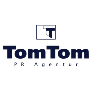 Logo TomTom Blau